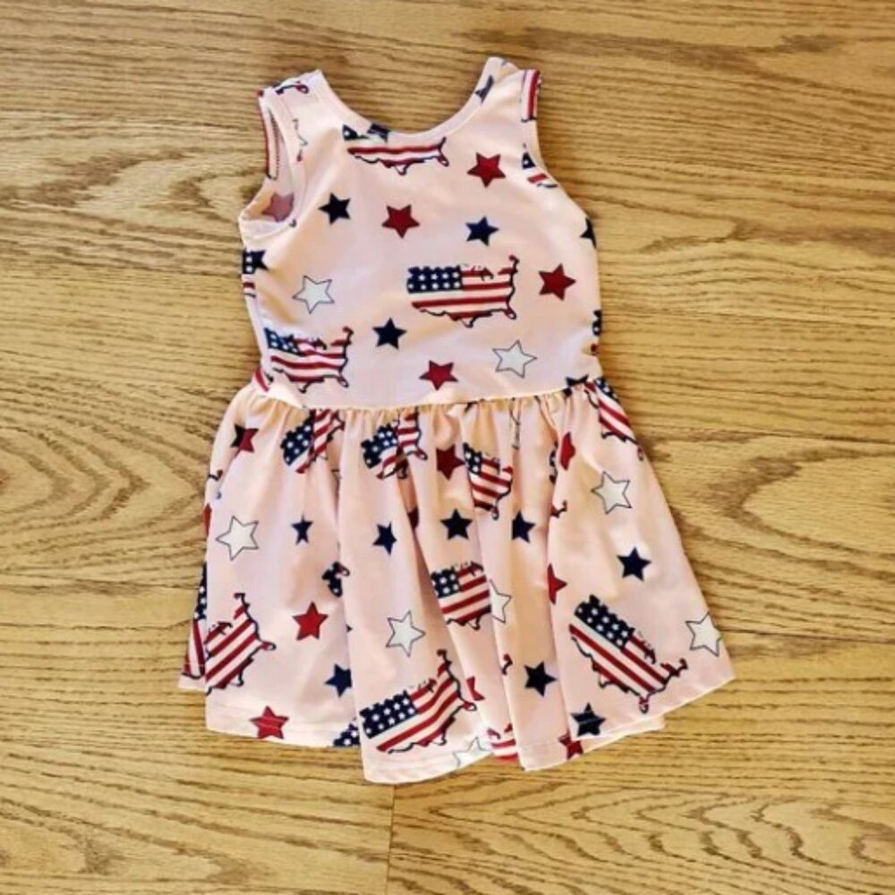 Dot Dot Smile Patriotic Dress 12-24M GUC